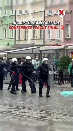 BIG FIGHT AHEAD OF CONFERENCE LEAGUE FINAL!🚨🚨#ConferenceLeague #Chelsea #RealBetis #FanClash