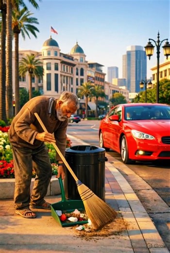 “Don’t Judge the Street Sweeper — His Story Is Worth More Than Money 💎❤️