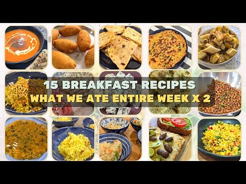 15 QUICK HEALTHY BREAKFAST IDEAS (INDIAN VEGETARIAN)