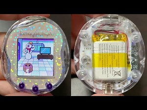 【Tamagotchi Uni】たまごっちUniをカスタムシェルで全部クリアなスケルトン仕様にしてみました！キラキラがすごく綺麗☆ #CustomShellSet