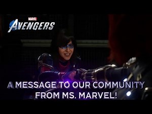 Marvel's Avengers ⚡ Ms Marvel voice actress Sandra Sadd has a special message for you!