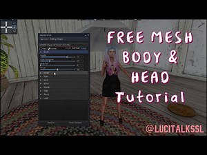 |Second Life Tutorial| 1L Mesh Head & Body (I found this video funny, you hopefully will too!)