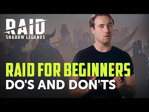 RAID: Shadow Legends | RAID For Beginners | Do's And Don'ts