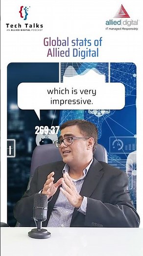 Exploring Allied Digital's Global Impact: Insights with Sunil Bhatt, CTO | Tech Talks Byte