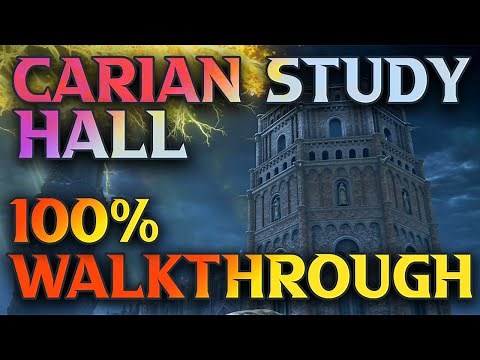 Full Elden Ring Carian Study Hall Walkthrough - Second Half Can Be Quite A Bit Later