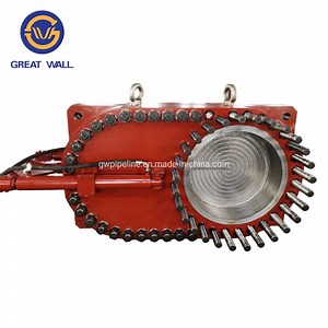 [Hot Item] Tdw 36" ANSI #600 ASME B31.4 Serrated RF Flange Hydraulic Sandwich Valve