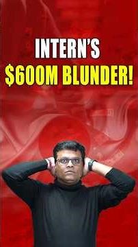 The $600 Million Fat-Finger Error That Shook Japan!