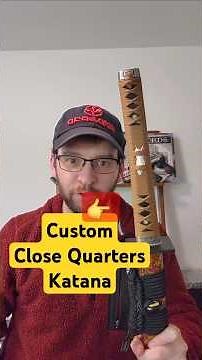 I got a custom katana from Swordis #martialarts #sword #blade #steel #samurai