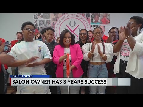 Salon owner has 3 years success, opens her own beauty school