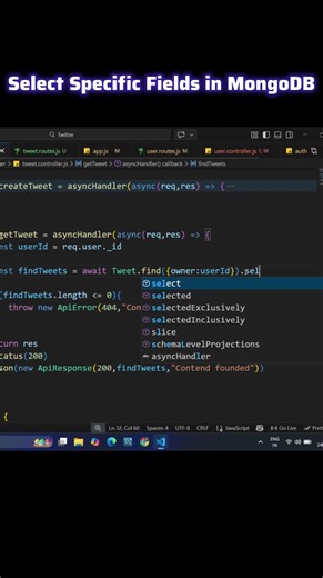 Stop Fetching Everything! Use MongoDB Field Selection