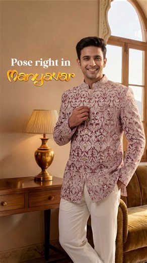 How to Pose Like a Confident Groom | Styled in Manyavar | Sundar & Co.