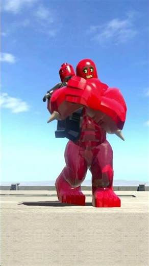 Red Abomination Hugs Red Skull - LEGO Marvel Super Heroes