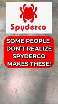 Did You Know Spyderco Knives Makes These? #knifereview #spyderco