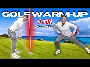 QUICK & SIMPLE GOLF WARM UP | 5 MINUTES (do these exercises pre-round)