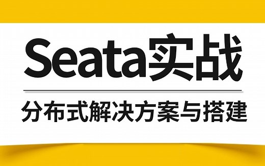 B站讲的最细的Seata入门到实战视频教程，一口气学会分布式事务解决方案与实战搭建！