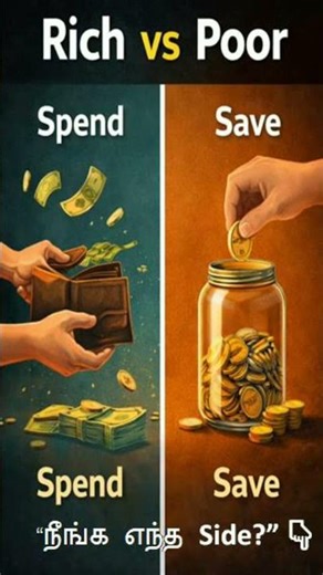 ““Rich vs Poor Mindset 💰 நீங்க எந்த side?”