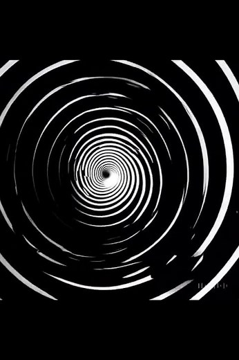 Deep Hypnosis Spiral | Classic Black and White Spiral for Focus and Concentration #hypnoticspiral