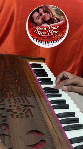 Mera Pyar Tera Pyar | Harmonium Cover | #jalebi #arijitsingh #bollywoodmusic #hindisong #shorts