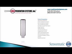 Ultra Post Self-Contained EAS System by Sensormatic - Loss Prevention Systems