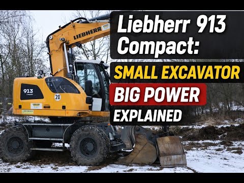 Liebherr 913 Compact: Small Excavator, Big Power Explained !