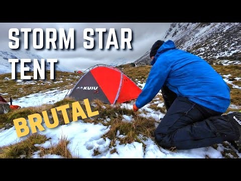 Brutal Winter Camp | KUIU Storm Star 2P Tent Review