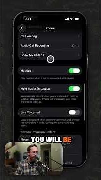 How to turn off call screening on iPhone