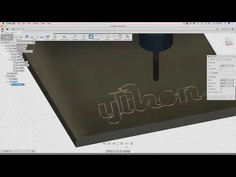 Fusion 360 Tutorial – Engraving Acrylic with CAM