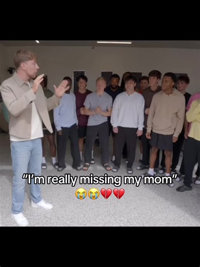 MrBeast new mansion video reaction – emotional moment missing mom