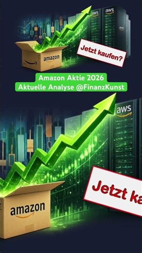 Amazon Aktie 2026❕ #aktienanalyse #finanzstrategien #chartanalyse #trading
