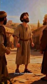 A História de Jonas / Cartoon 3D #biblia #historiasdabiblia #bibliadiaria #deuséfiel