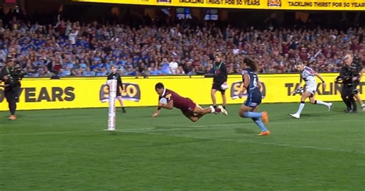 A perfect start for the Maroons
