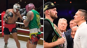 Oleksandr Usyk's immediate reaction is telling after title fight vs Tyson Fury is postponed