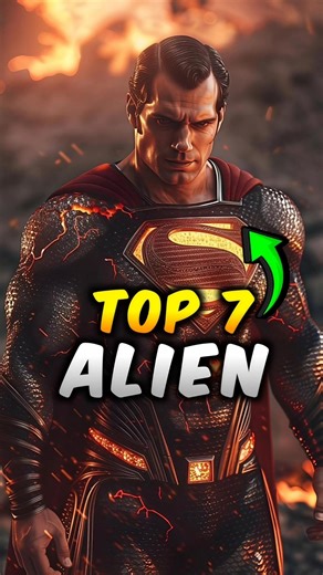 Top 5 Superheroes Who Got Powers From Aliens #shorts