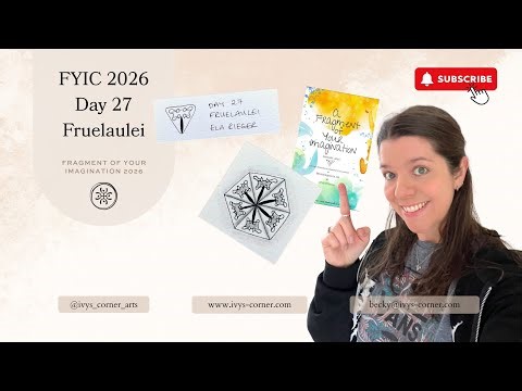 FYIC 2026 Day 27 | Fruelaulei Triangular Fragment | Zentangle Practice