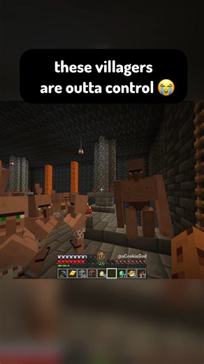 Cookie on Instagram: "underground minecraft village #minecraft #minecraftmemes #acookiegod #explore"