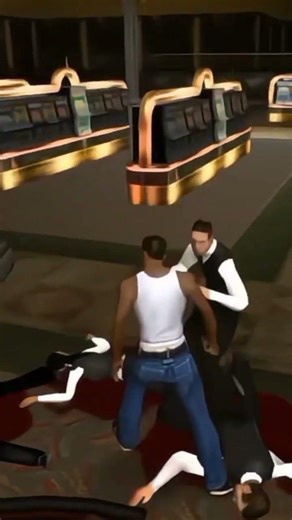 Fight With People In GTA San Andreas PT.15 #gtasanandreas #shorts #gta