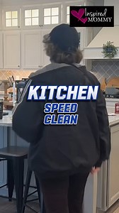 Join Sarah in the ultimate Kitchen Speed Clean session for a spotless and efficient cooking space! 🌟✨ #KitchenCleaning #SarahsTips #InspiredMommy This content is not intended to infringe on any copyrights. All rights belong to their respective owners | Inspired Mommy