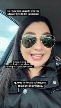 Mi fe cambió cuando empecé a hacer esto todas las noches #biblia #yrla #amor