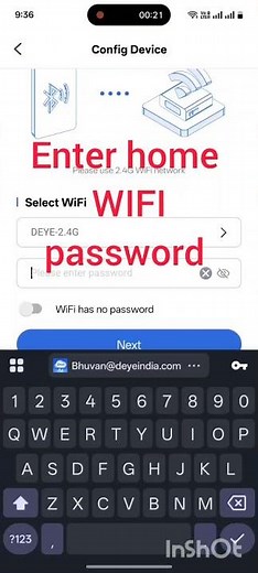 Deye cloud inbuilt wifi connection