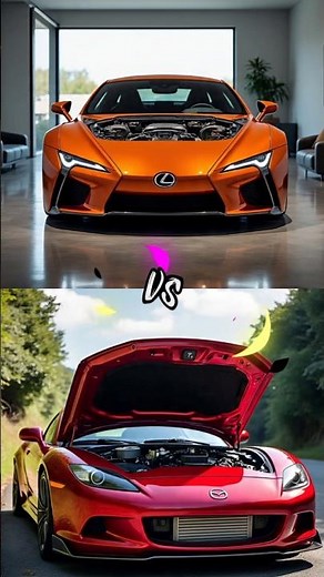 "🚗 Top 30 Best Cars in the World 🌍 | Supercars, Luxury & Muscle Legends 🔥"Lexus LFA Vs Mazda RX-7