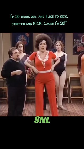 Molly Shannon I'm 50 Kick and Stretch Comedy Sketch