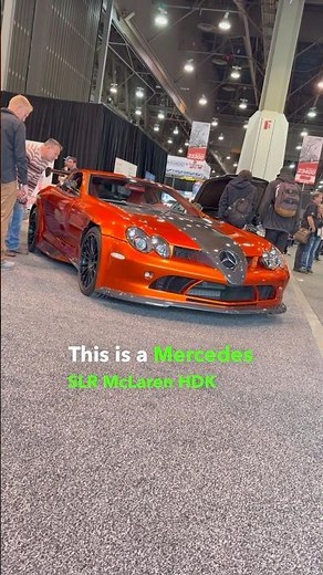 Peak Mercedes Benz: SLR McLaren HDK