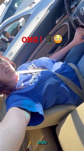 Woman Loses Her Phone During Car Racing 😳📱