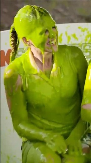 Sydnee Michaels Slimed! 🟢 #nickelodeon #slimed