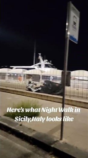 This Is What a Night Walk in Sicily, Italy Feels Like 🌙✨