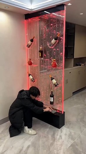 Bubble water Panel #powerwall #homedecor #interiordesign # | Ak System window