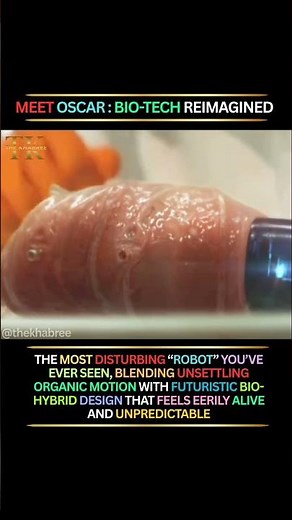 Meet “Oscar”: The Most Disturbing Bio-Hybrid Robot Ever Created 🤯 | Science Gone Too Far?