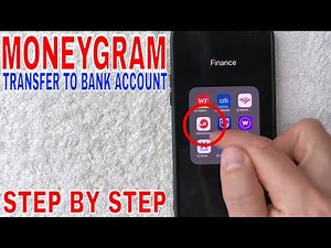 ✅ How To Transfer MoneyGram To Bank Account 🔴