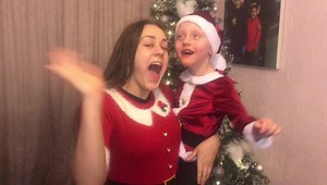 Merry Xmas everyone from me, Christian, sign along with us and some of our celebrity friends who join us in signing merry Xmas to you all ❤️🎅❤️🎅❤️ | Sign along with us