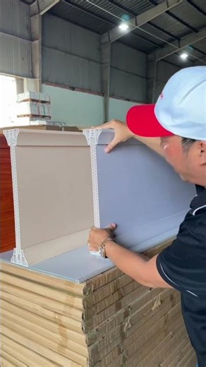 Tấm Vách Ngăn Nhựa 2 Mặt Trong Nhà - Lắp Không Cần Khung Xương Tiết Kiệm 60% Chi Phí